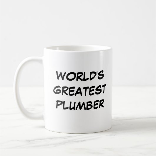 'World's Greatest Plumber'-Mok Koffiemok (Links)