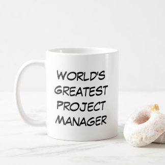"World's Greatest Project Manager" Koffiemok
