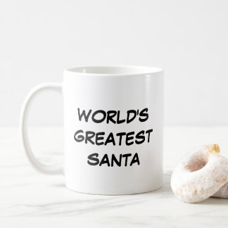 "World's Greatest Santa" Mug Koffiemok