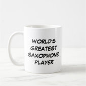 'World's Greatest Saxophone Player'-Mok Koffiemok (Links)