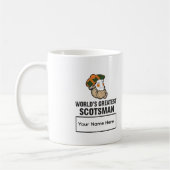 World's Greatest Scotsman Personalized Mug (Gauche)