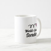 World's Greatest Secretary coffee Mug gift (Devant droit)