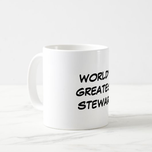'World's Greatest Steward'-Mok Koffiemok (Voorkant links)