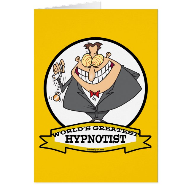 WORLDS GROATEST HYPNOTIST CARTOON (Voorkant)