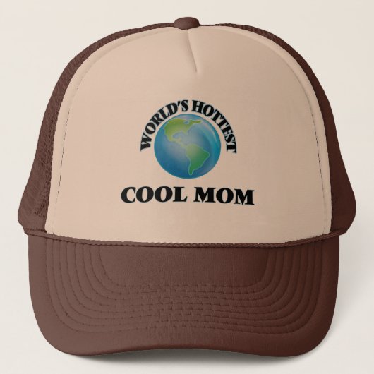 World's Hotste Cool Mam Trucker Pet (Voorkant)