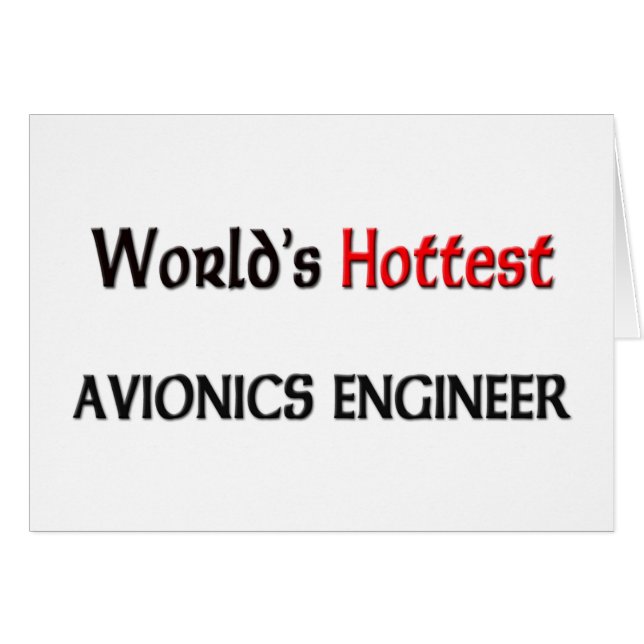 Worlds Hottest Avionics Engineer (Voorkant Horizontaal)