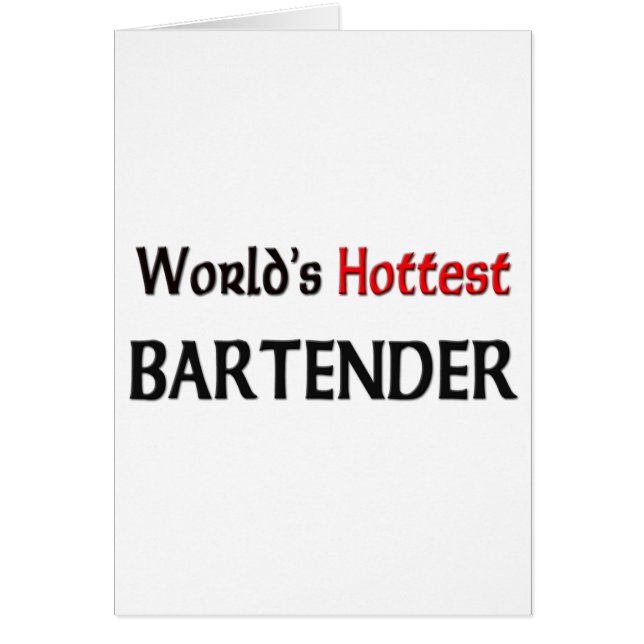 Worlds Hottest Bartender (Voorkant)
