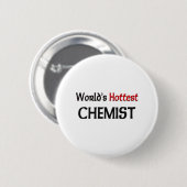 Worlds Hottest Chemist Ronde Button 5,7 Cm (Voorkant /achterkant)