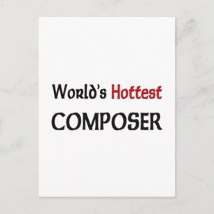 Worlds Hottest-componist Briefkaart