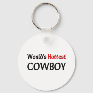 Worlds Hottest Cowboy Sleutelhanger