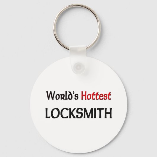 Worlds Hottest Locksmith Sleutelhanger (Voorkant)