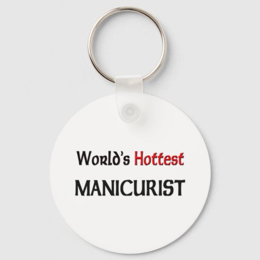 Worlds Hottest Manicurist Sleutelhanger (Voorkant)