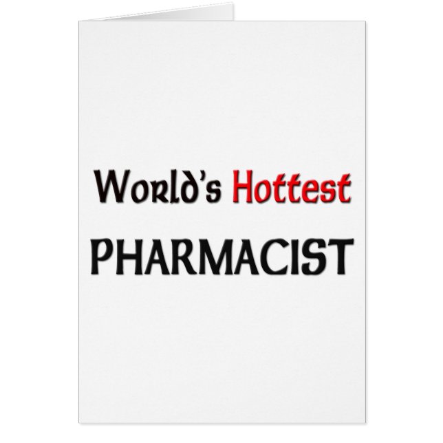 Worlds Hottest Pharmacist (Voorkant)