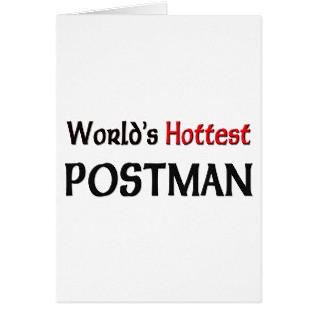 Worlds Hottest Postman (Voorkant)