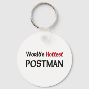 Worlds Hottest Postman Sleutelhanger