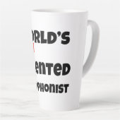 World's Least Talented  Saxophonist Gag Gift Mug (Angle droit)