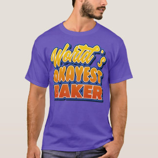 Worlds okayest bakker Job pun T-shirt