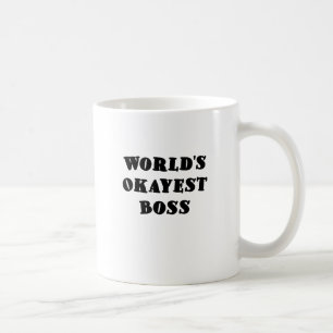 Worlds Okayest Boss Koffiemok