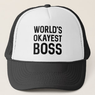 World's Okayest Boss Trucker Pet