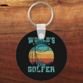 World's Okayest Discgolfer Sleutelhanger (Voorkant)