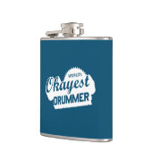 Worlds Okayest Drummer Heupfles (Links)