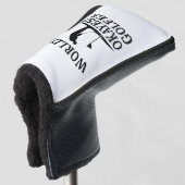 World's Okayest Golfer Golfheadcover (3/4 voorkant)