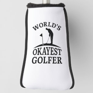 World's Okayest Golfer Golfheadcover