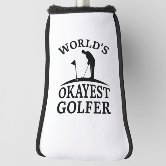 World's Okayest Golfer Golfheadcover (Draai 90)