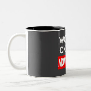 Worlds okayest Montenegro Tweekleurige Koffiemok