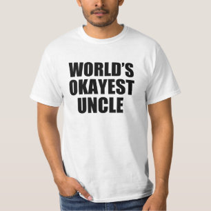 World's Okayest oom grappigste shirt