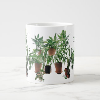 World's Okayest Plant Parent Humor Mug Extra Grote Beker