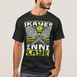World's Okayest Tennis Player Professional T-shirt