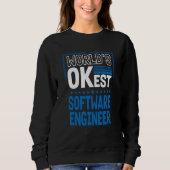 Worlds OKest Software Engineer Developer Humor Trui (Voorkant)
