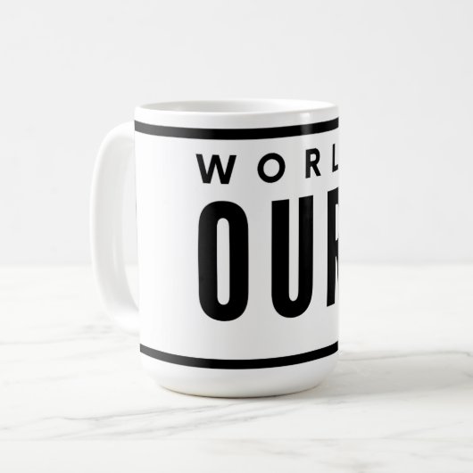 WORLDS OURS  COFFEE MUG COLLECTION (Devant gauche)