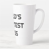World's Smartest Boss drôle citation grosse tasse  (Droite)