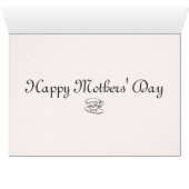 World's Stylish Mam Mode Drawings Moederdag (Binenzijde Horizontaal (Onderkant))