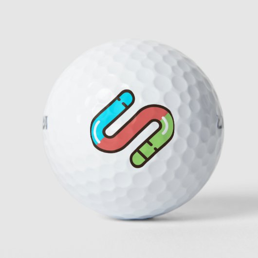 worm golfballen (Voorkant)