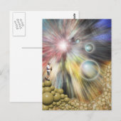 Worm Hole Briefkaart (Voorkant / Achterkant)