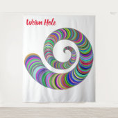 Worm Hole Tapestry Wandkleed (Voorkant)