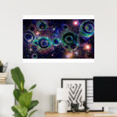 Worm Holes Poster (Thuiskantoor)