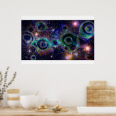 Worm Holes Poster (Keuken)