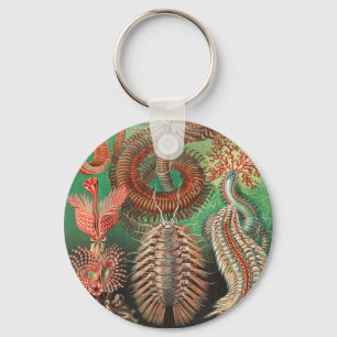 Wormen, Annelids Chaetopoda door Ernst Haeckel Sleutelhanger