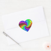 Wormgat Hart Sticker (Envelop)