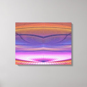 Wormgat in de Dunes Wrapped Canvas Print