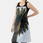 Wormoogfotografie van palmboom schort (Insitu)