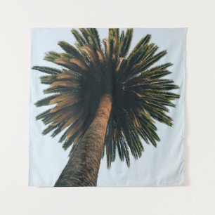 Wormoogfotografie van palmboom wandkleed