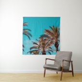 WORM'S OOG UITZICHT FOTOGRAFIE VAN BROWN BOMEN WANDKLEED (In situ)