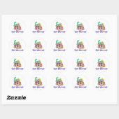 Worms Ronde Sticker (Vel)