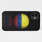 Worn Colombian Flag Football Voetbal Case-Mate iPhone Case (Achterkant (horizontaal))