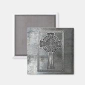Worn Metal Cross Magneet (Voorkant / Achterkant)